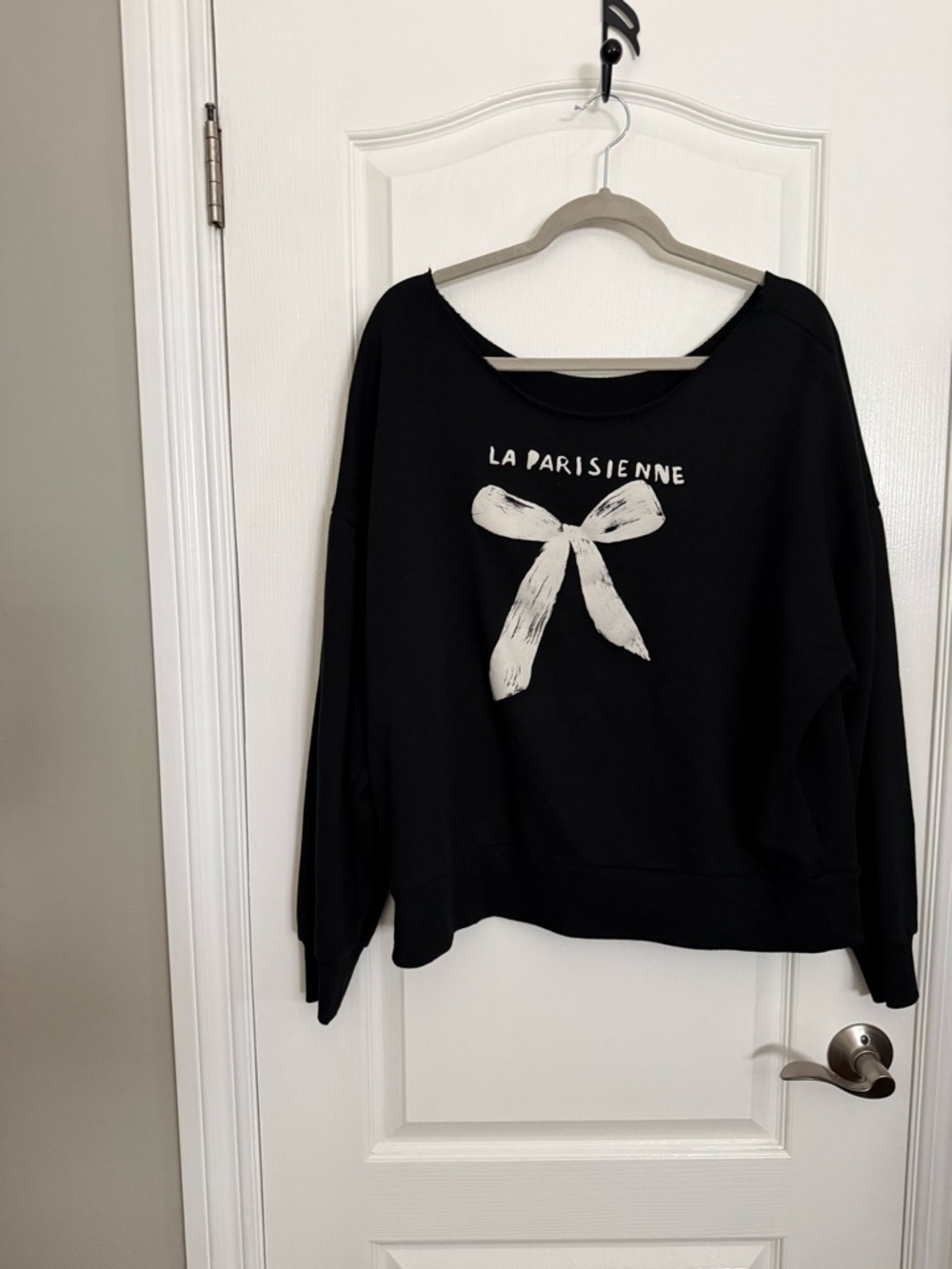 Francesca's Black Top with Branded Interior Label